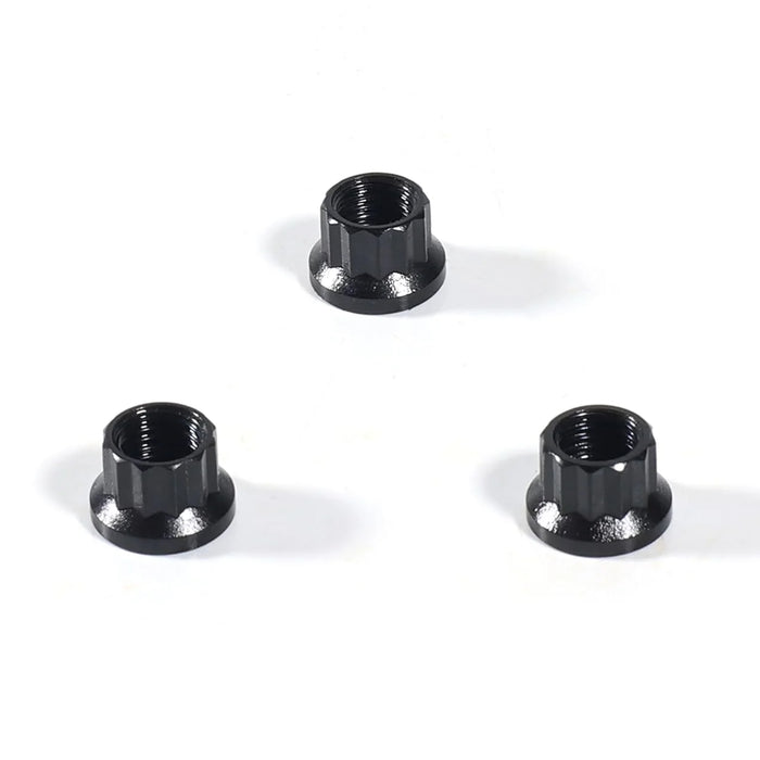 12-Point Nuts 5/16"-24, Socket Size 3/8 in. x 3 pcs