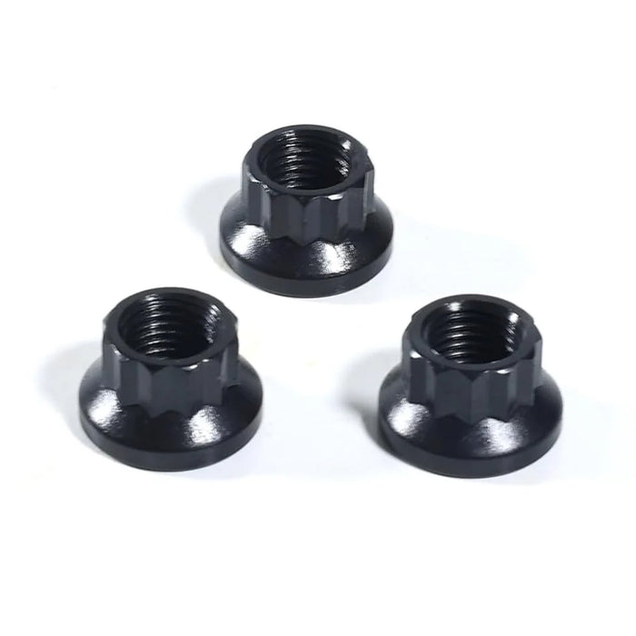 12-Point Nuts 8mm x 1.00, Socket Size 10mm x 3 pcs