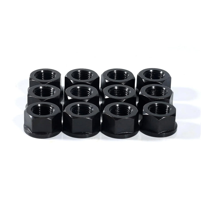 Hex Nut 1/2 in.-20 RH Thread, Socket Size 3/4" x 12 pcs