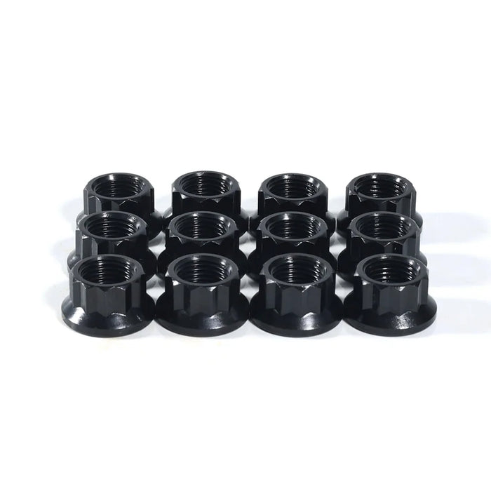 12-Point Nuts 9/16-18", Socket Size 11/16 in. x 12 pcs